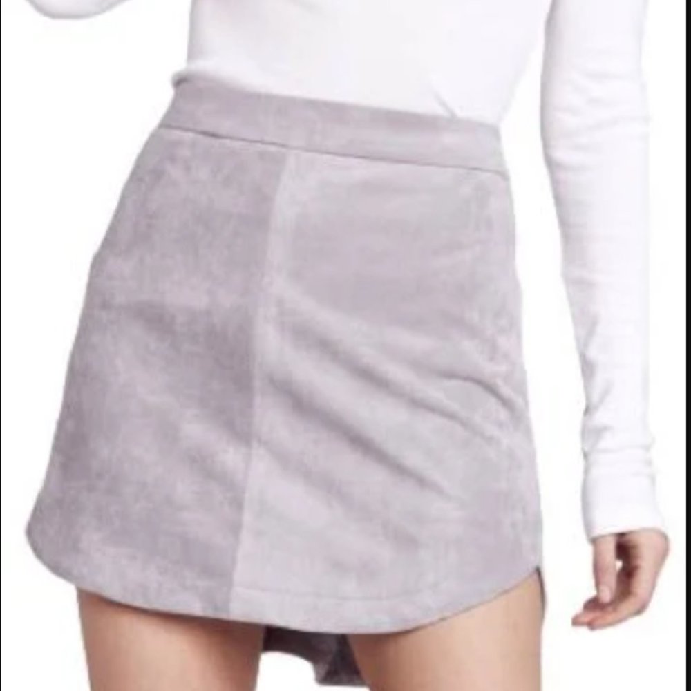 BB DAKOTA | Women's Annette Faux Suede Skirt